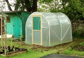 6ft Wide Polytunnels Small & Mini Polytunnels Premier Polytunnels